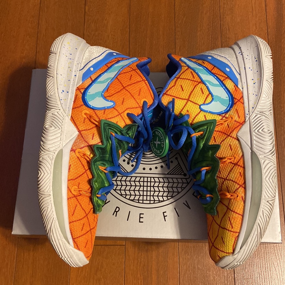 mens spongebob basketball shoes